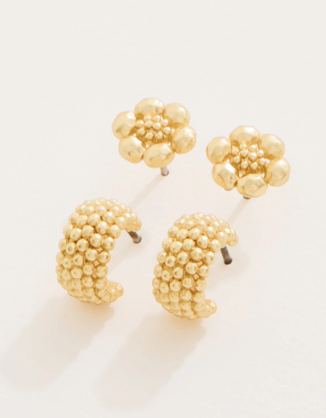 Louisa Earrings Set Gold | Spartina 449