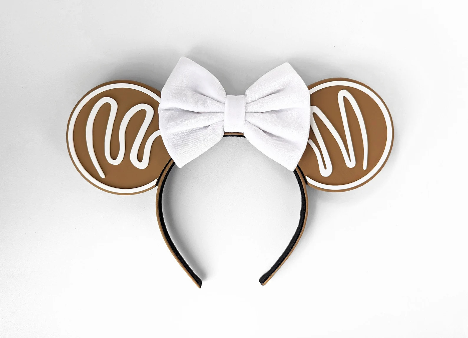 Gingerbread Mouse Ears, Christmas in July, Christmas Mouse Ears, 3D Printed Mouse Ears, 3D Ginger... | Etsy (US)