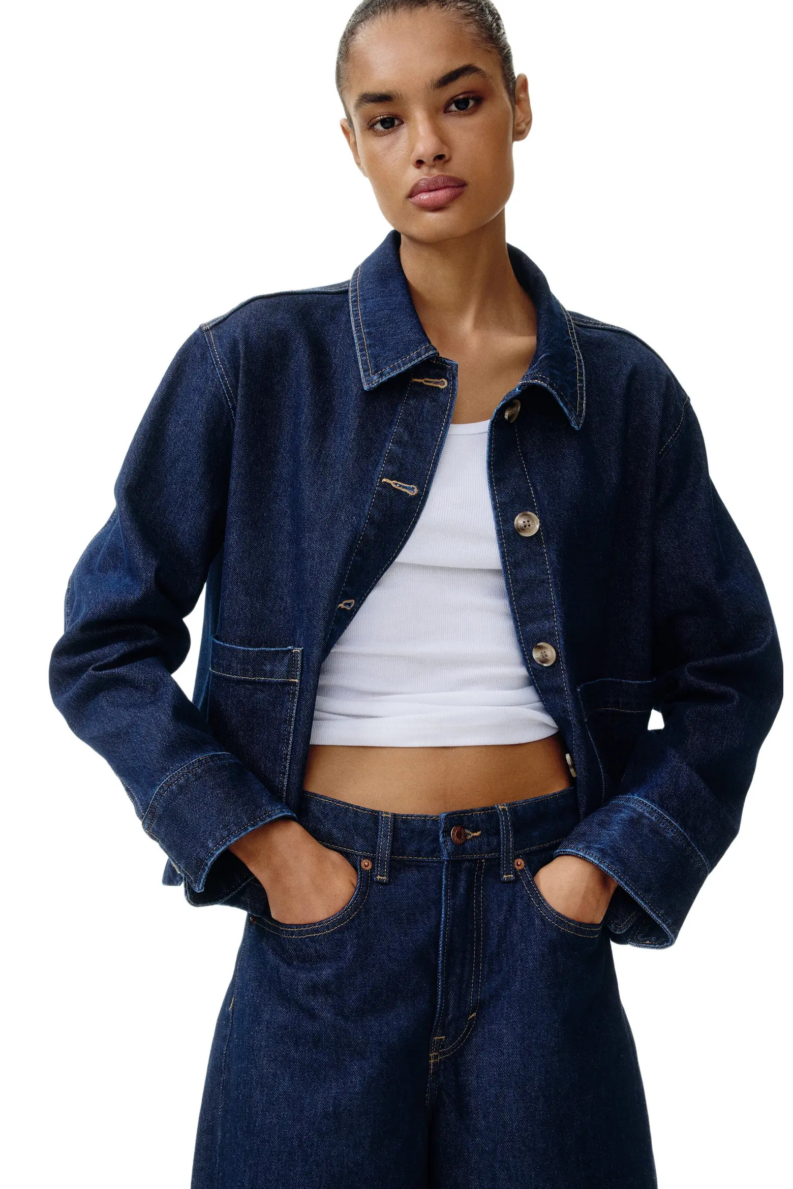 Cotton Denim Jacket (Women) | Nordstrom | Nordstrom