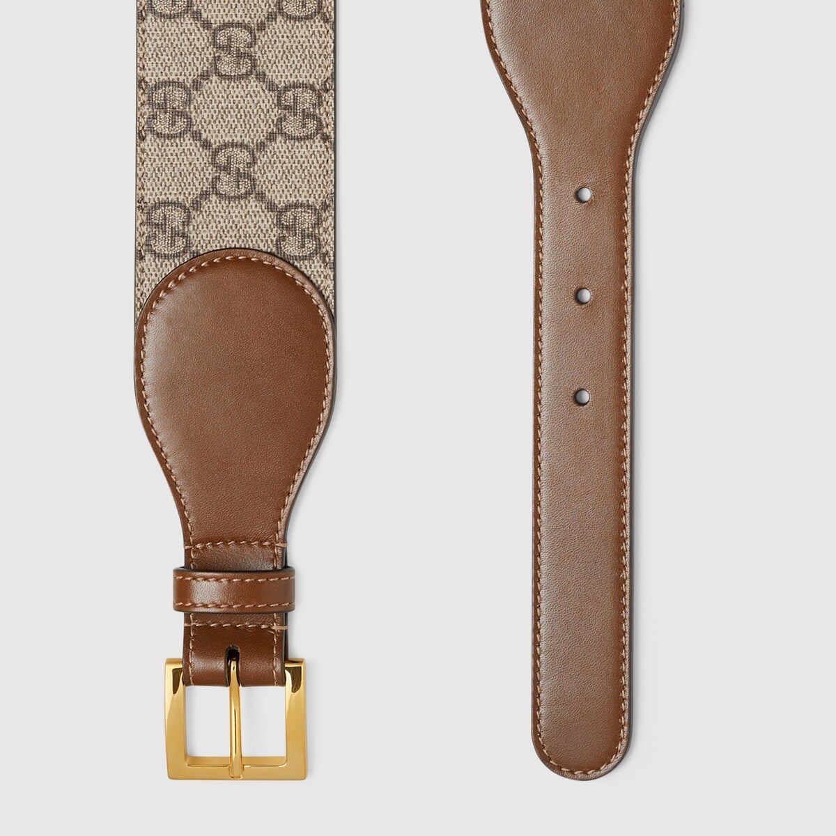 Belt with leather and Horsebit | Gucci (US)