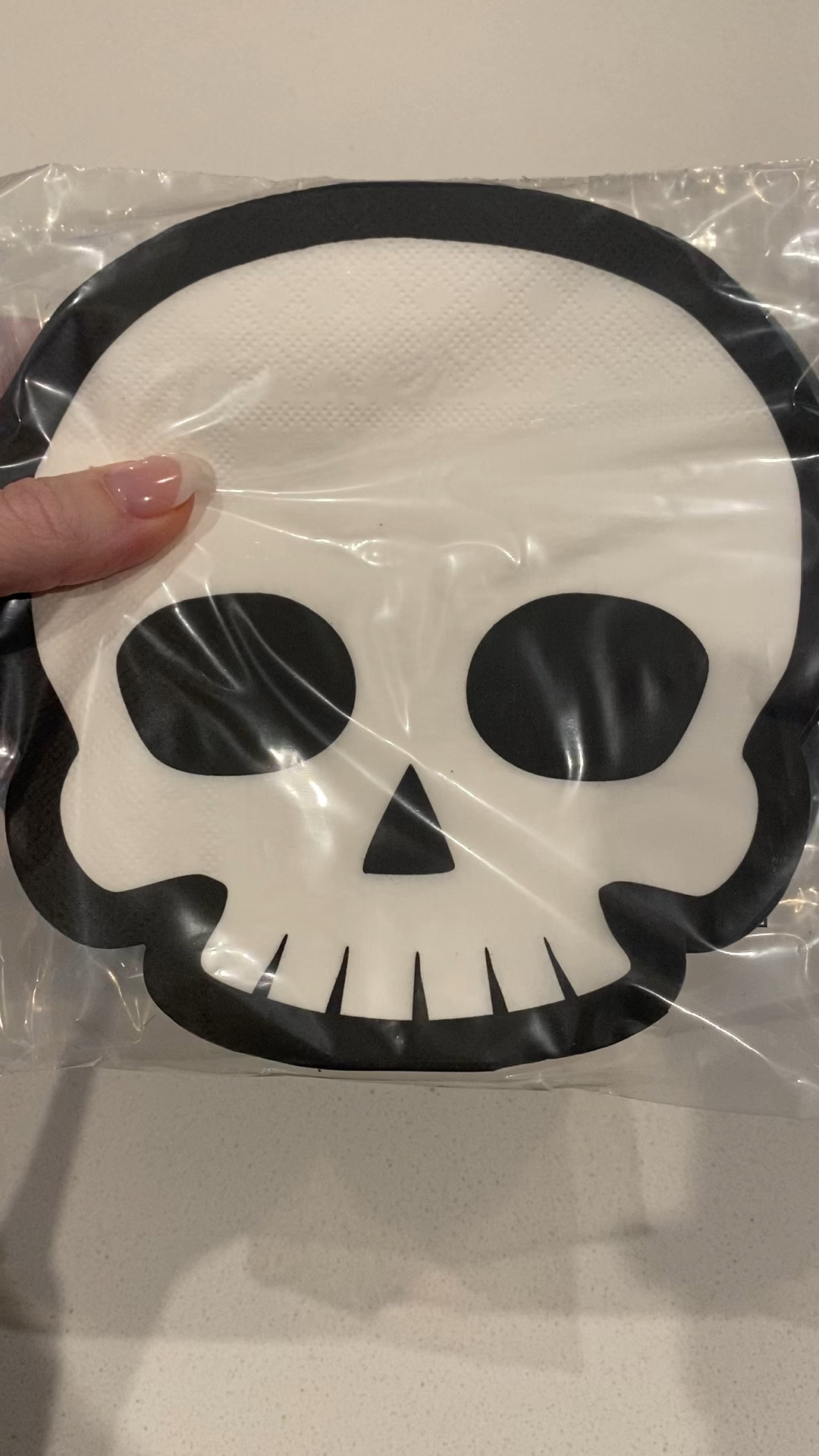 Skull paper plates and napkins. 

#LTKSeasonal #LTKHome #LTKFindsUnder50