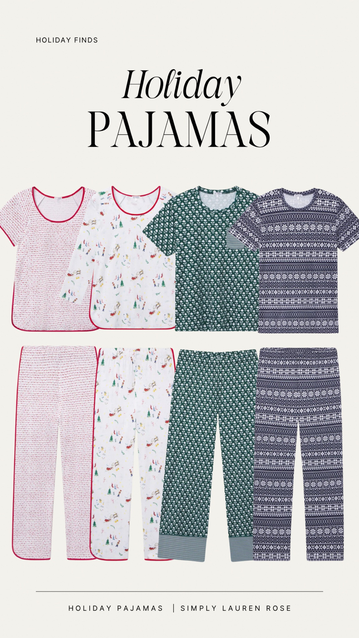 These holiday pajamas are so cuteeee 🎄🎁✨

#LTKGiftGuide #LTKHoliday #LTKFindsUnder100