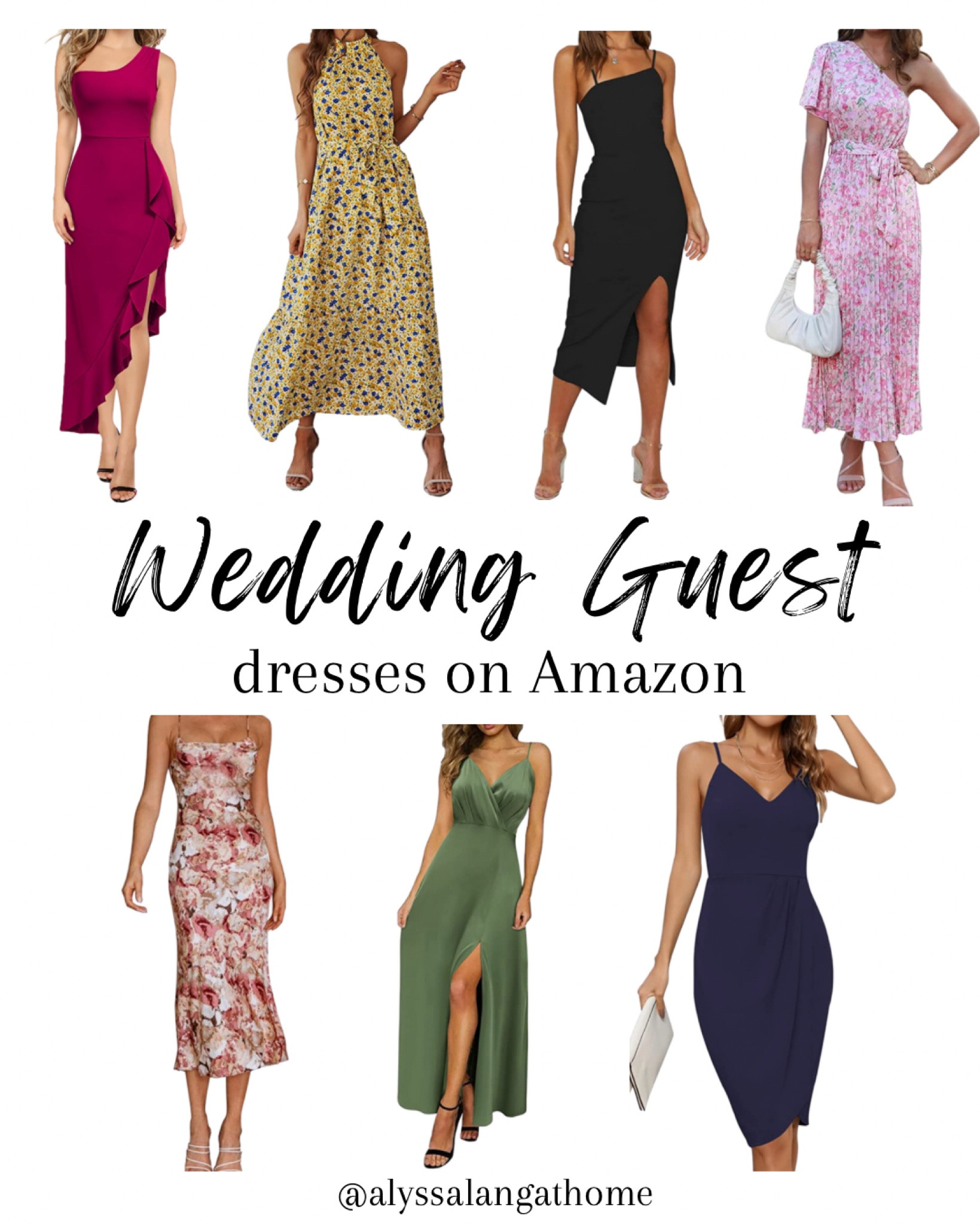 Amazon wedding guest dresses.  Summer wedding dresses | wedding dress guest

#LTKwedding