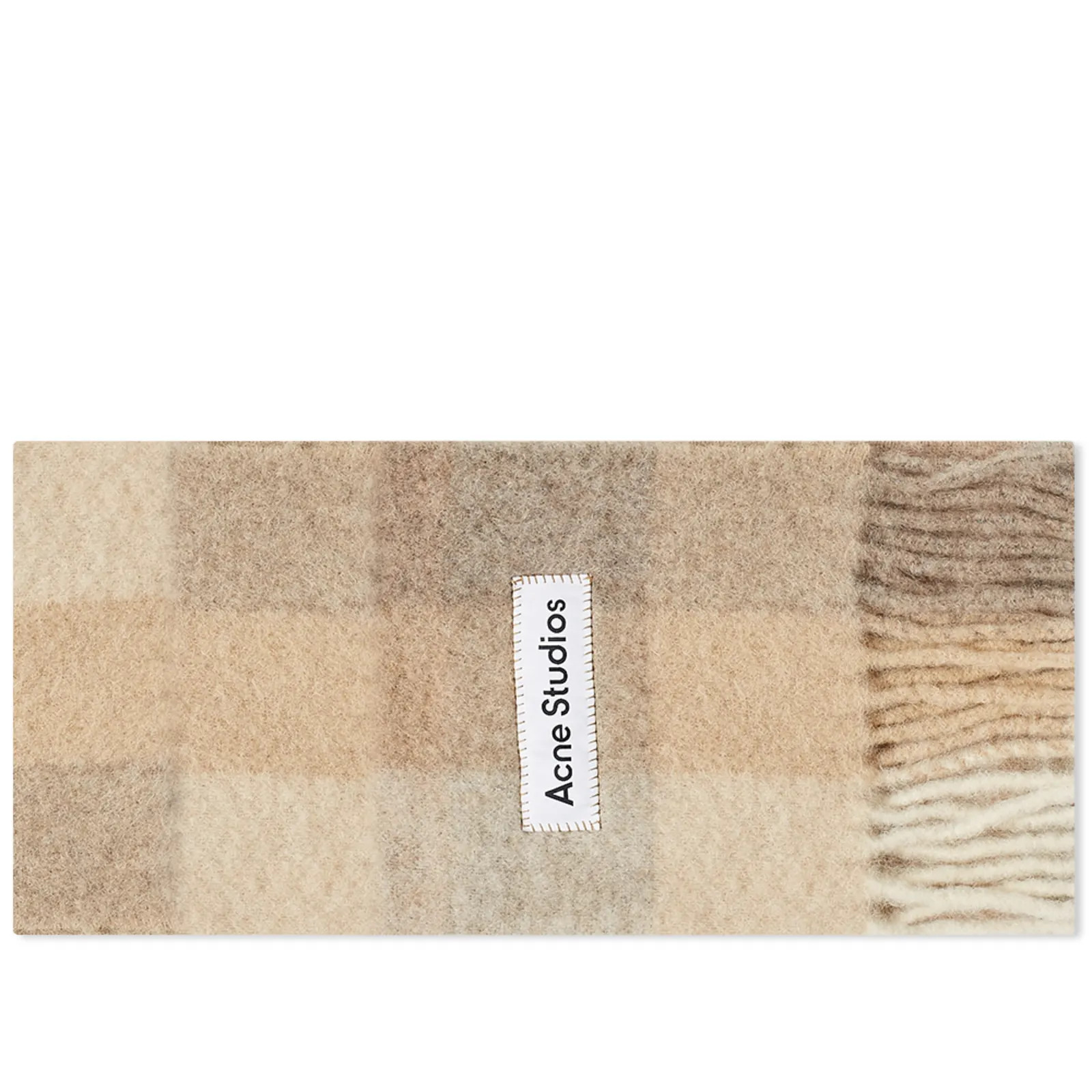 Acne Studios Vally Check Scarf | END. Clothing
