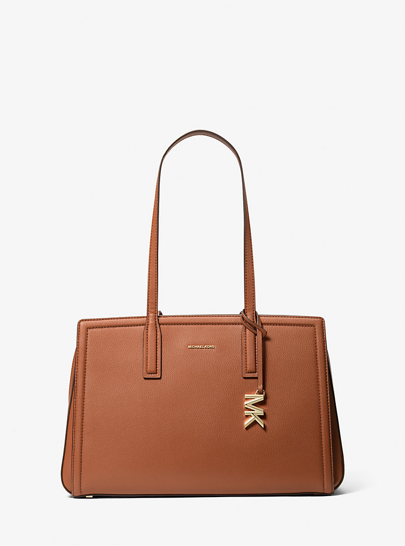 Laila Medium Leather Tote Bag | Michael Kors US