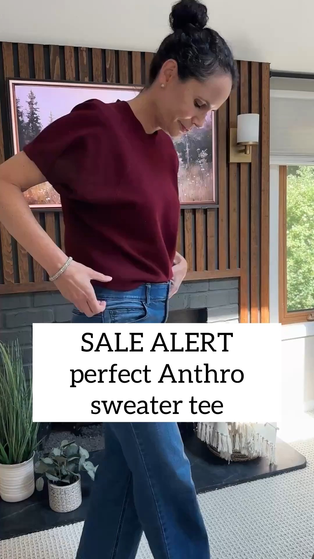 My favorite Anthropologie sweater is on sale this weekend! Take an extra 40% off the sale price.  Short sleeve sweater can be worn alone or layered. I love this fall sweater tee!

I’m wearing size small when I usually wear a medium in tops. 

Anthropologie | layers | fall | autumn | sweater | casual | work wear | date night 


#LTKSaleAlert #LTKMidsize #LTKOver40