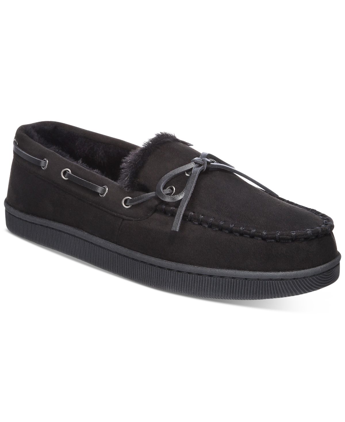 Club Room Men's Moccasin Slippers, Created for Macy's | Macys (US)