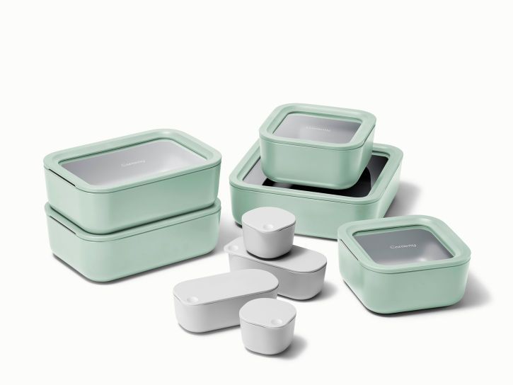 Glass Food Storage Set | Airtight & Non-Toxic | BPA-Free | Caraway | Caraway