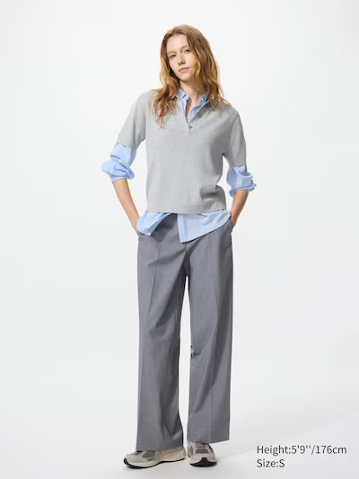 Smart Wide Pants | Tall | UNIQLO (US)