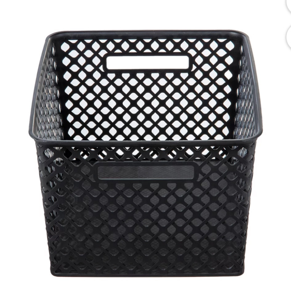 Mainstays Large Black Decorative Storage Basket

#LTKfindsunder50 #LTKhome #LTKfamily