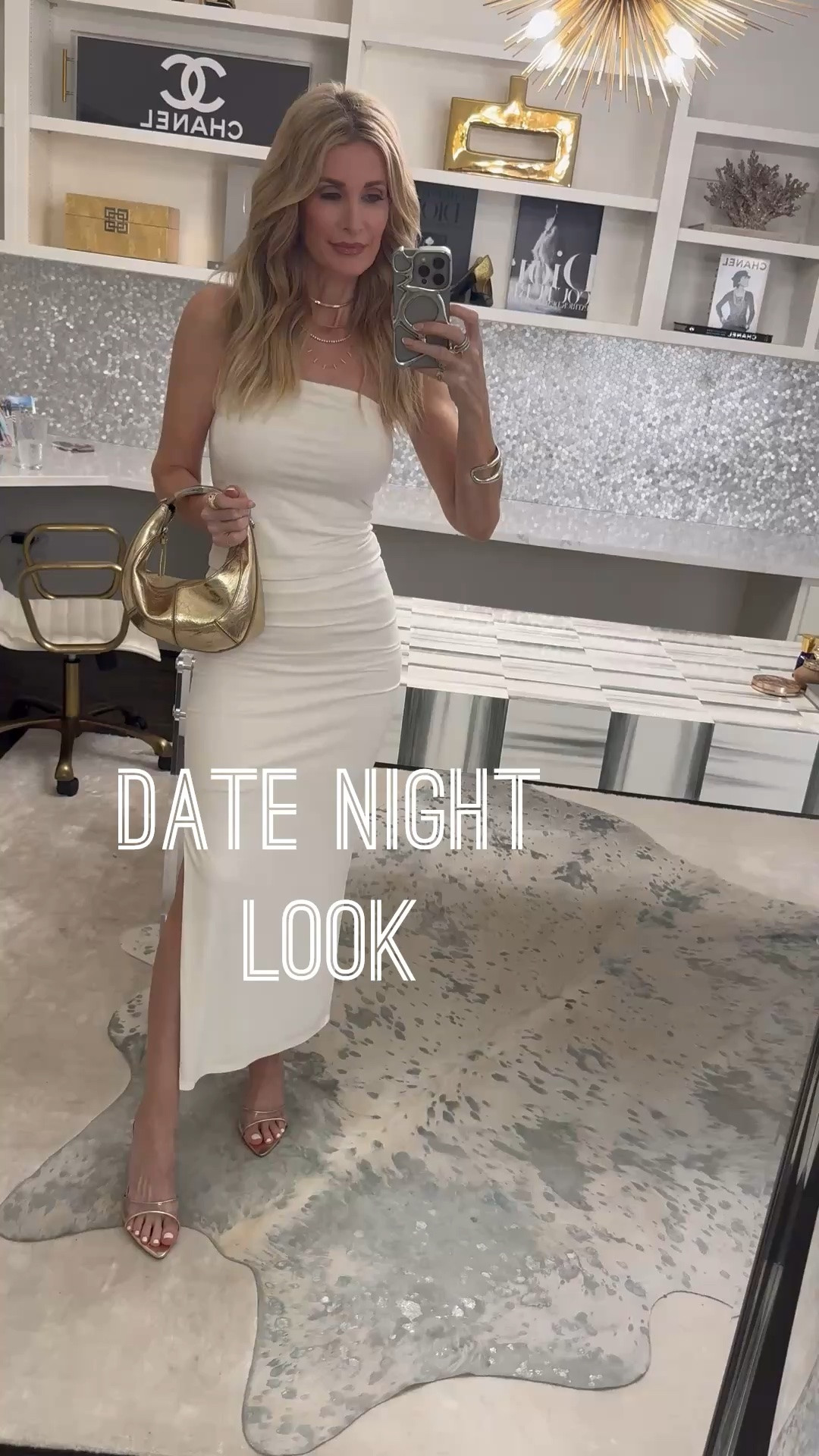 This under-$100 matching set is the perfect date night look! I love how the coordinated top and bottom make getting dressed so easy while still feeling chic, flattering, and polished for dinner or girls’ night out. I’m wearing an XS. #DateNightLook #MatchingSet #Under100 #LTKOver40 

 #LTKootd #LTKSeasonal #LTKOver40