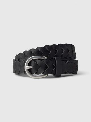 Braided Vegan-Leather Belt | Gap Factory