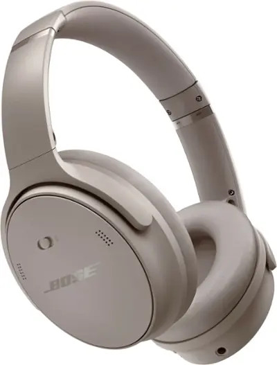 Bose - QuietComfort Wireless Noise Cancelling Over-the-Ear Bluetooth Headphones - Sandstone | Best Buy U.S.