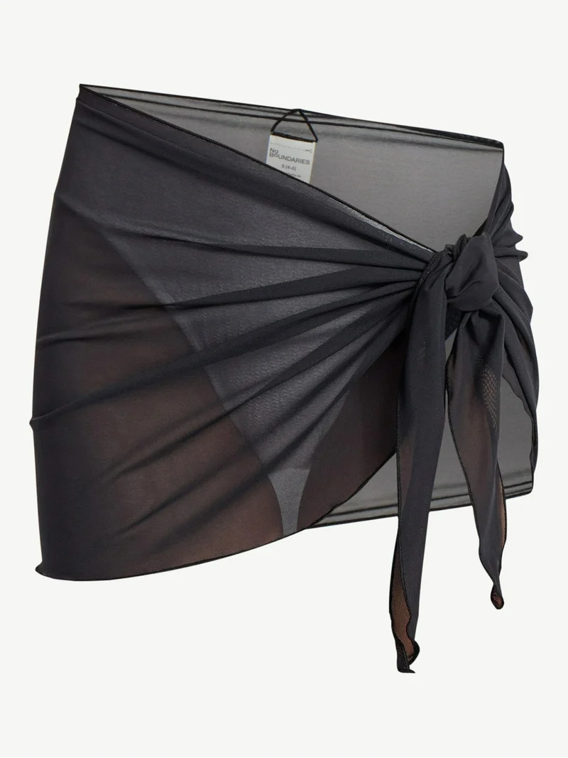 No Boundaries Mesh Cover-Up Sarongs, Women’s | Walmart (US)