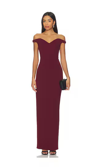 Reverie Gown in Bordeaux | Revolve Clothing (Global)