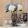 3PCS 22 inch lifelike artificial hydrangea large real touch flowers artificial flowers dry flower... | Amazon (US)