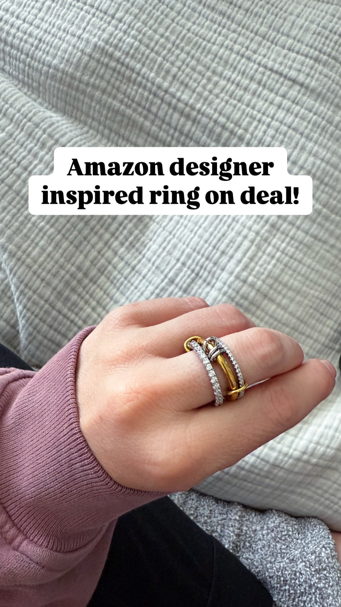 Amazon designer inspired ring on deal!!

#LTKFindsUnder50 #LTKStyleTip #LTKSaleAlert