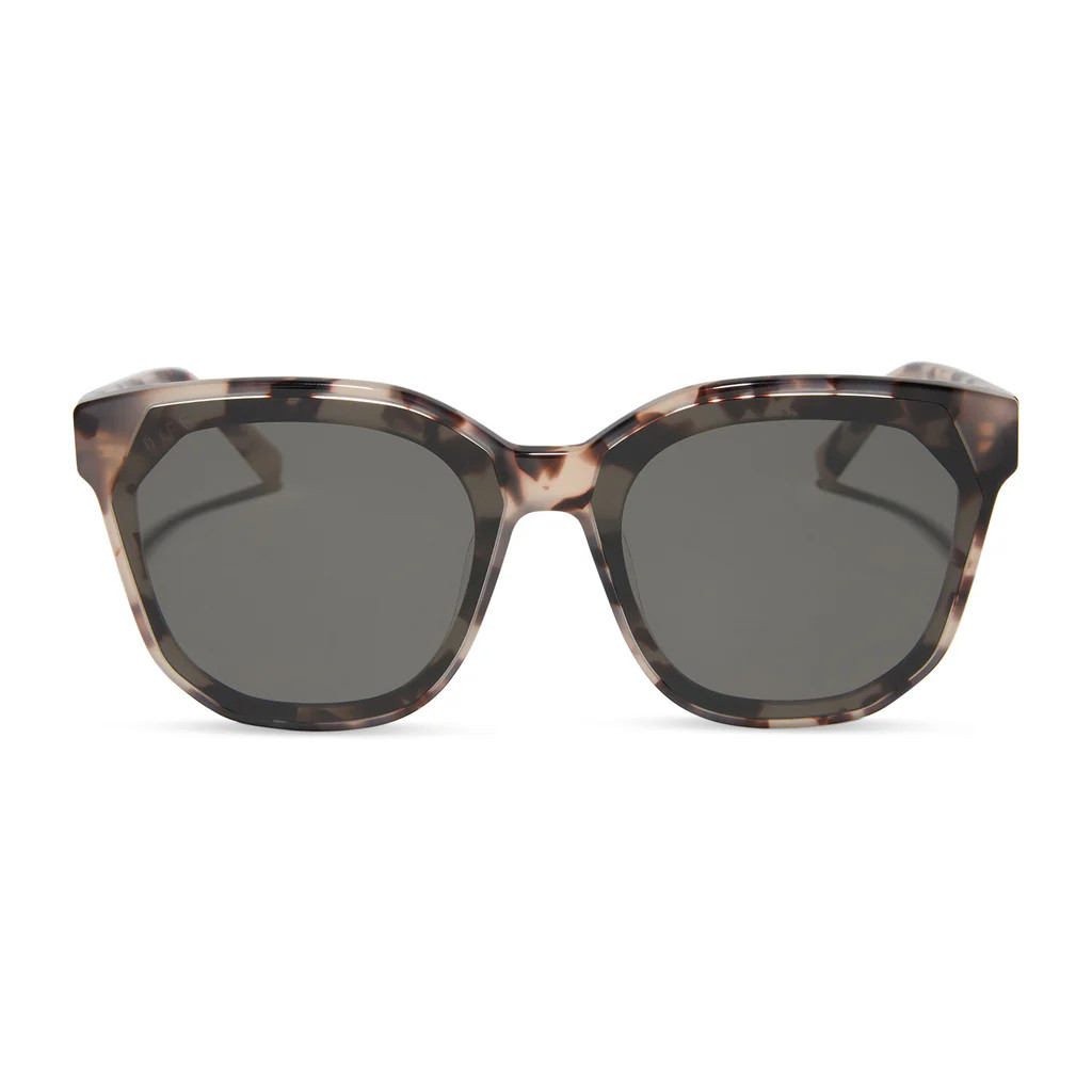 GIA - CREAM TORTOISE + GREY SUNGLASSES | DIFF Eyewear