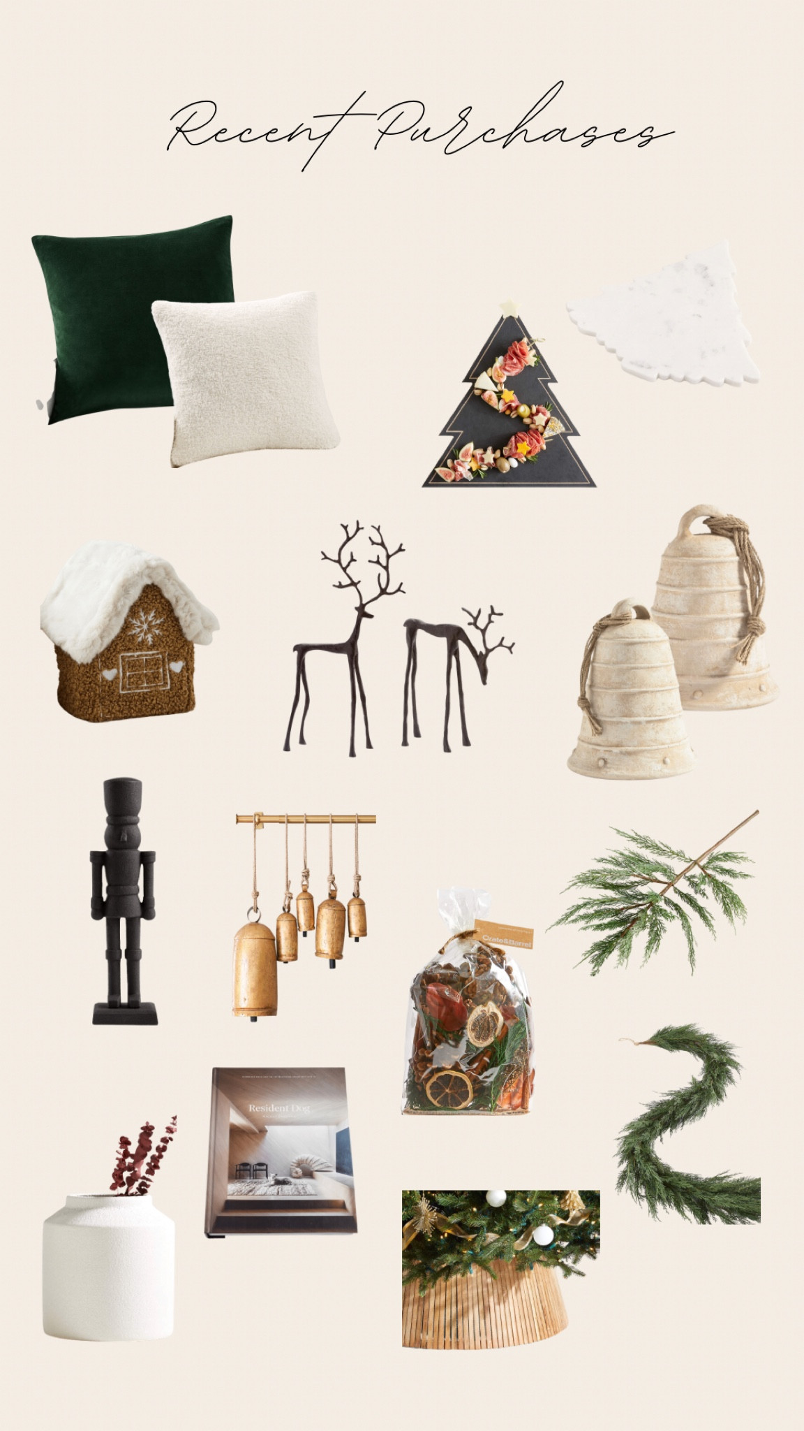 Recent purchases 
Pottery barn 
Crate & Barrel

#LTKhome #LTKHoliday #LTKSeasonal