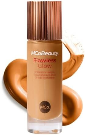 MCoBeauty Flawless Glow Luminous Skin Filter 4 Medium - 4-in-1 Liquid Foundation Primer Highlight... | Amazon (US)