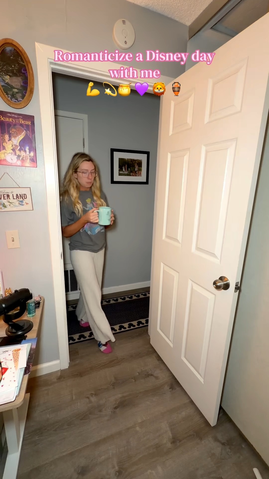 POV: You’re romanticizing your morning the only way you know how—with a little Gospel Truth and a lot of glitter. ✨ Who says getting ready can't be a cinematic event? 🏛️🌿 #disneyadult #hercules #disneymorning #maincharacterenergy️ #@Disney Parks @Disney Store @Disney @Disney+ @Disney Style @Walt Disney Animation Studios  

#LTKdayinmylife #LTKmorningroutine #LTKgrwm