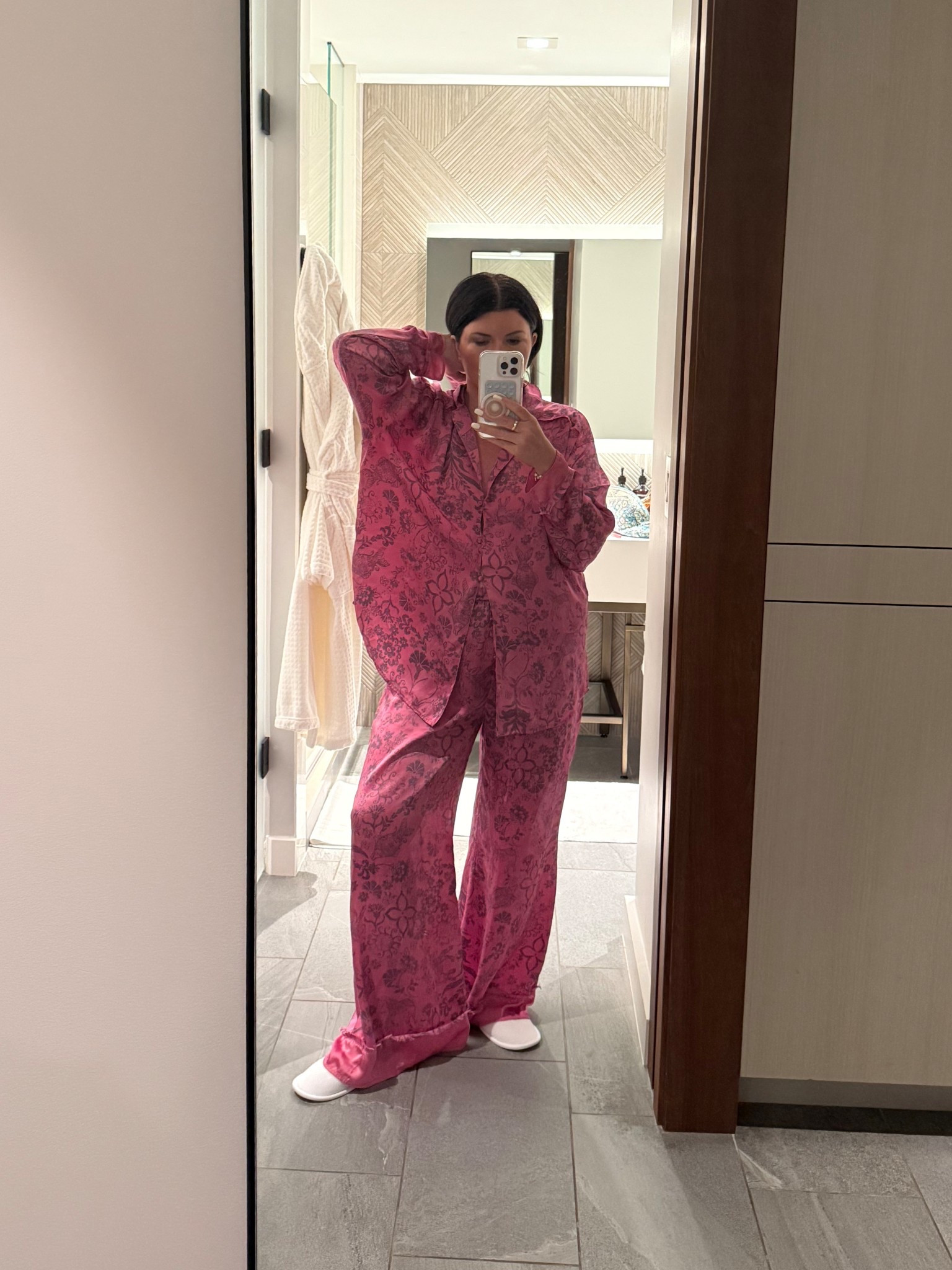 Silky pajamas 

#LTKOver40 #LTKStyleTip #LTKHome