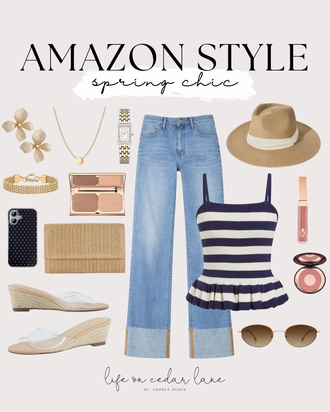 Spring chic vibes with these Amazon finds! Perfect for any sunny day. #springchic #amazonstyle

#LTKspring #LTKSaleAlert #LTKspringtrends