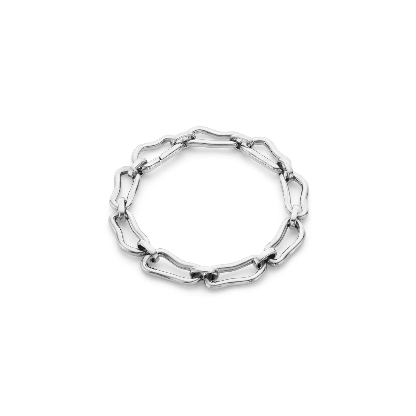 Molten Link Bracelet (Silver) | Abbott Lyon