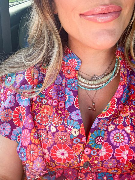Cutest summer necklace stack 🩵🍋‍🟩it

#LTKStyleTip #LTKFindsUnder100 #LTKSeasonal