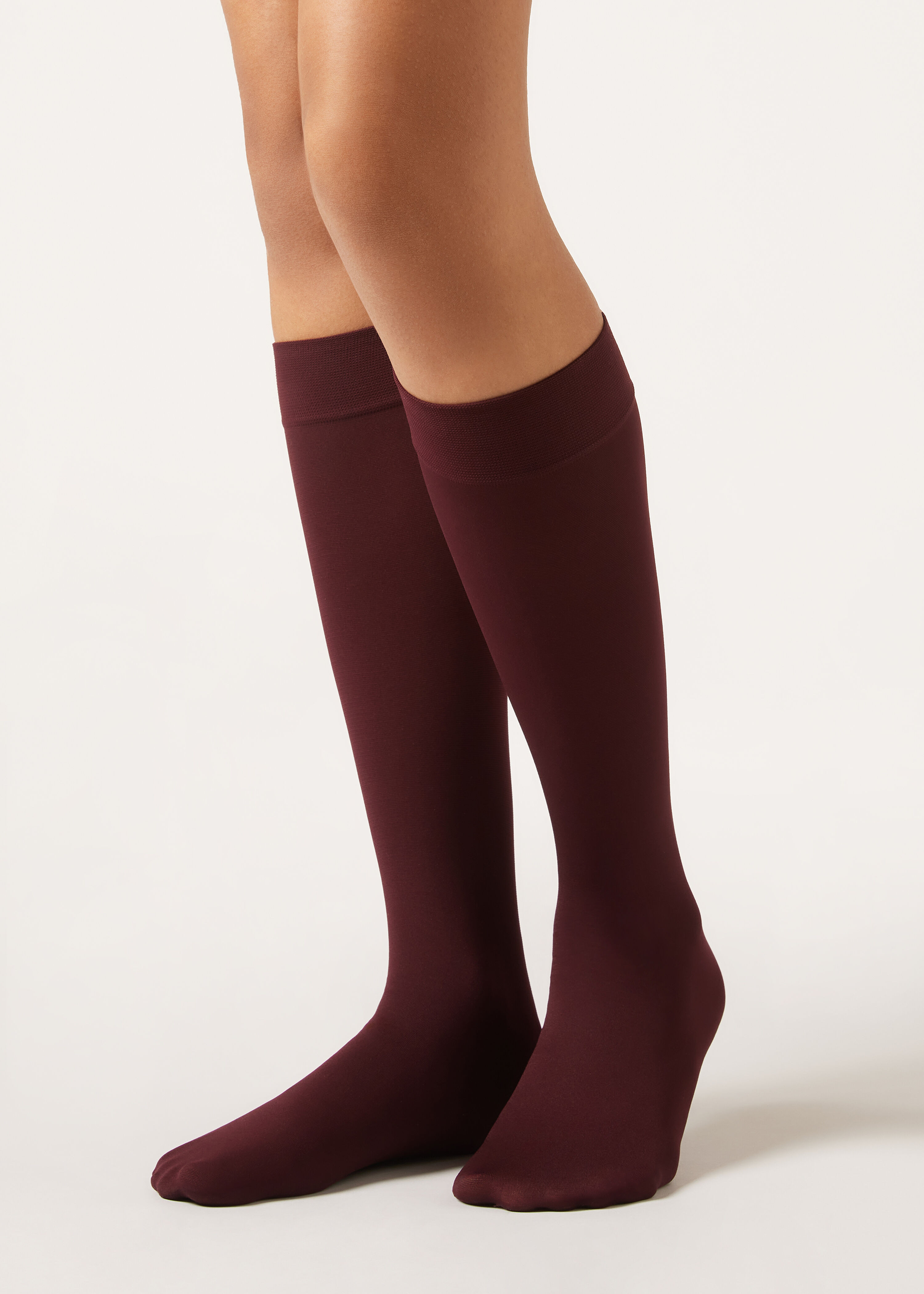 60 Denier Microfiber Knee-Highs | Calzedonia US