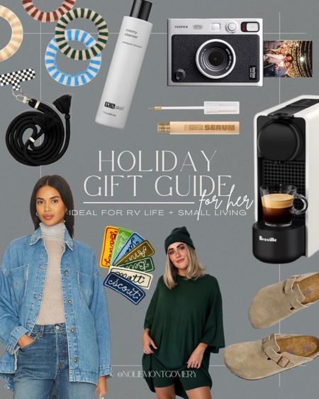 Holiday gift guide for her (aka what’s on my wishlist)! 😝 

TAGS: gift guide for her, stocking stuffers for her, matching set, rv life, capsule closet, free people Madison city denim jacket, name patch, vintage name patch, fun gift, nespresso machine, espresso machine, tiny living, Boston clogs, Birkenstock clogs, babe lash serum, Polaroid camera, Polaroid mini printer, picture printer, personalized gifts, the Caep phone case, gift ideas for her, best friend gift ideas  

#LTKCyberWeek #LTKHoliday

#LTKGiftGuide