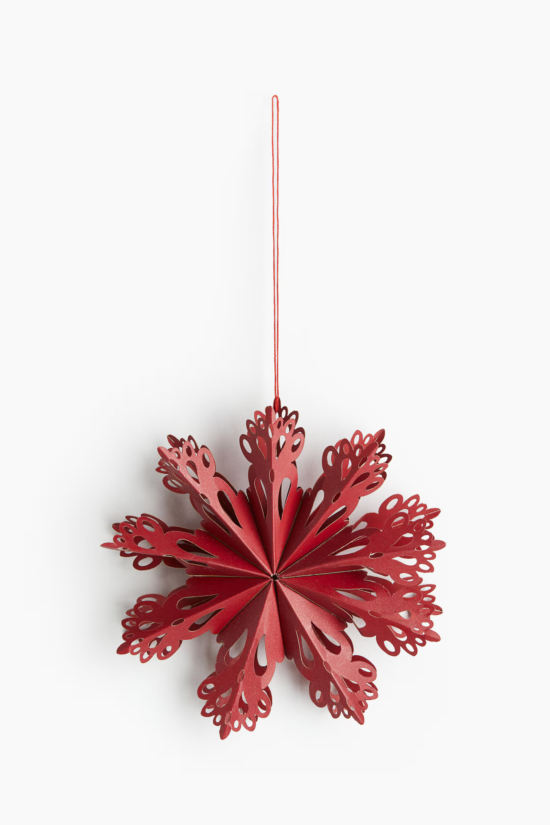 Paper Tree Christmas Ornament - Red - Home All | H&M US | H&M (US + CA)