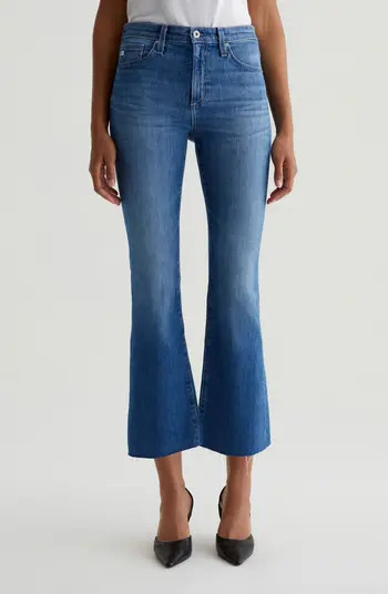 Farrah Raw Hem Crop Bootcut Jeans | Nordstrom