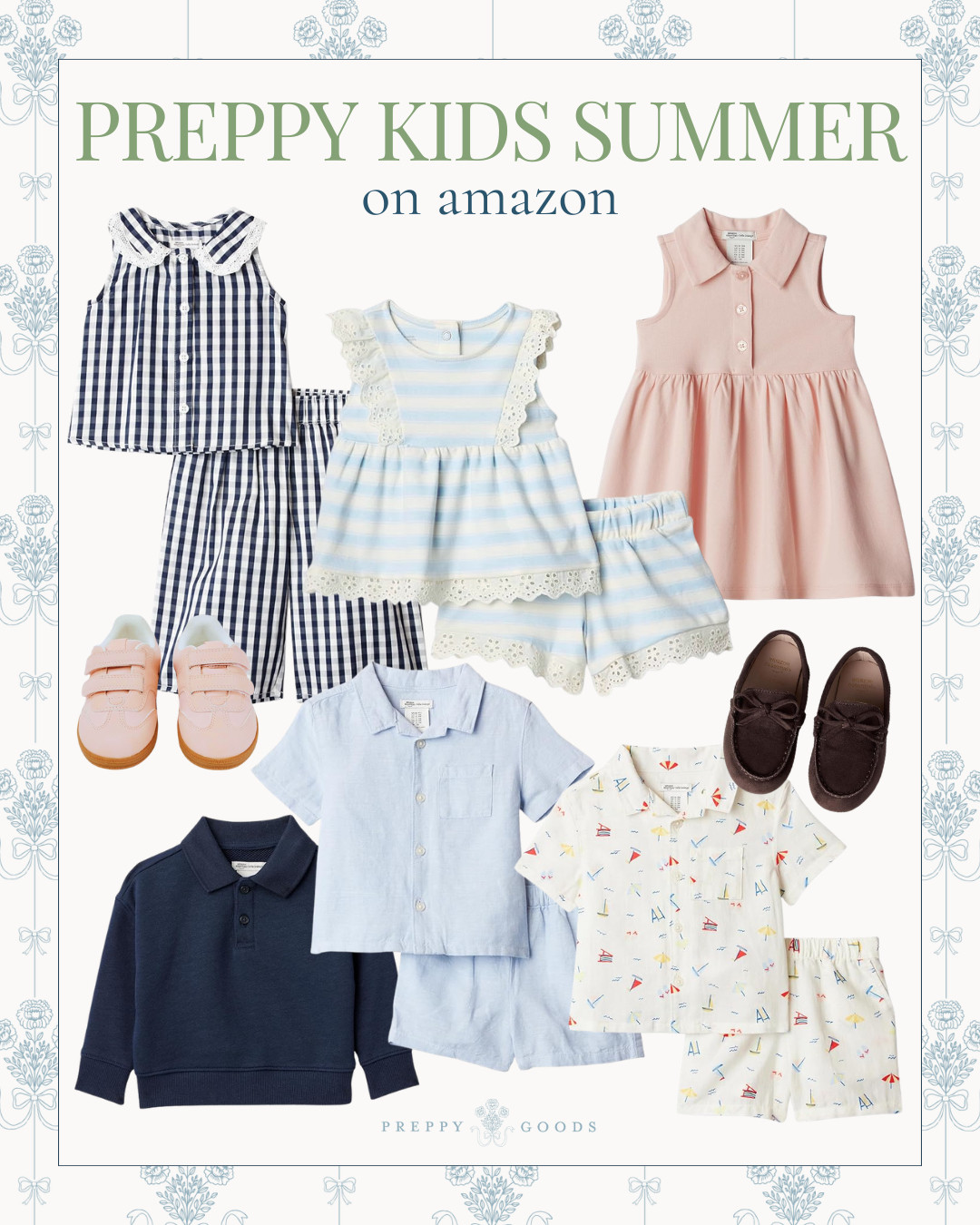 I always love finding classic, preppy kids’ clothes that look far more expensive than they are. These Amazon finds are full of sweet details like gingham prints, eyelet trim, soft pastels, and timeless styles that are perfect for summer🤍 

 #LTKmomlife #LTKSeasonal #LTKKids