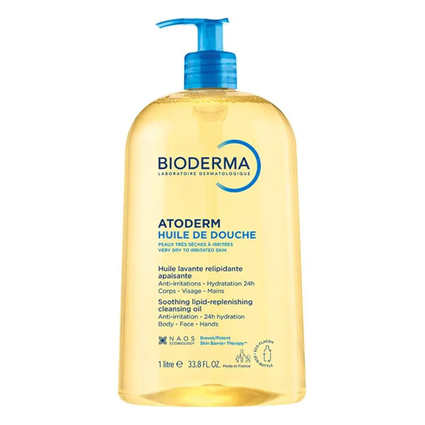 Bioderma - Soothing Lipid-Replenishing Cleansing Oil - 1L | Stylevana
