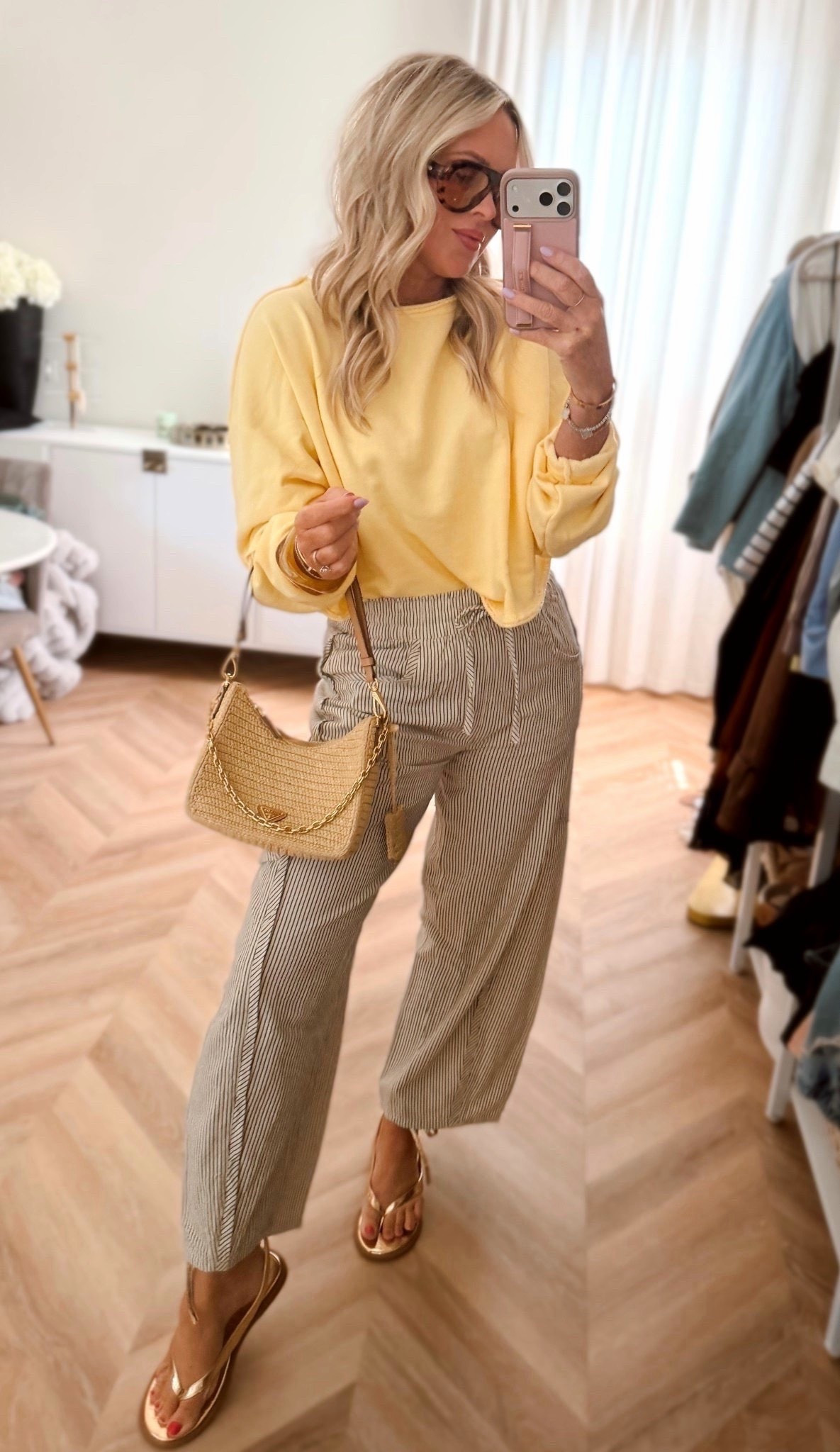 Loving this look sm! Wearing all smalls + lots more color options! Cute & comfy! 💛


Yellow. Stripes. Spring casual. 

#LTKgrwm #LTKSeasonal