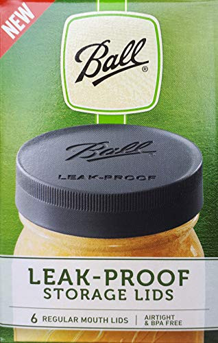 Ball Mason Jar Lids - Regular Mouth (Mason Jar Caps) - Leak Proof (Standard) | Amazon (US)