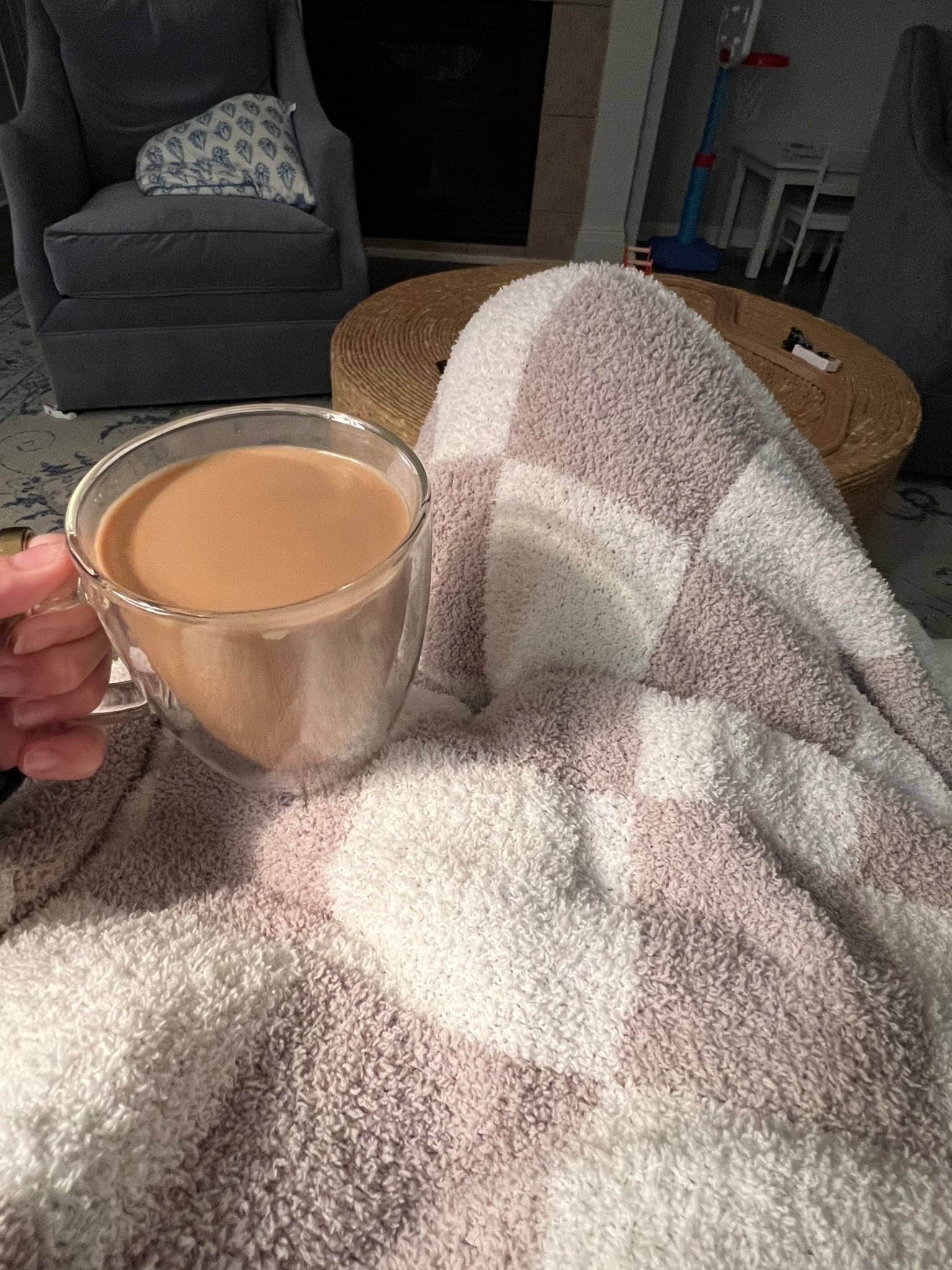 This barefoot dreams dupe blanket and the acrylic coffee mug makes my morning 10x better! 

#LTKFindsUnder50 #LTKFamily #LTKHome