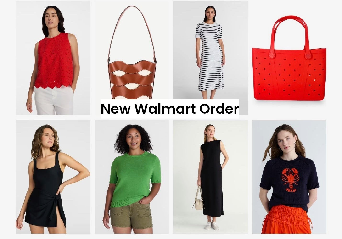 Walmart pieces sell out fast! So excited for these to come so I can try them on for you! 