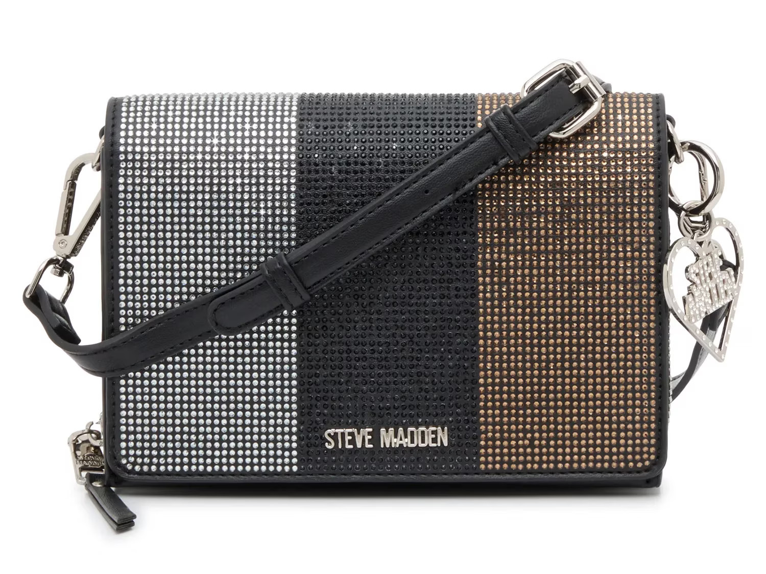 Steve Madden BMiller Bling Crossbody Bag | Women's | Multicolor | Size Not Applicable | Handbags | DSW