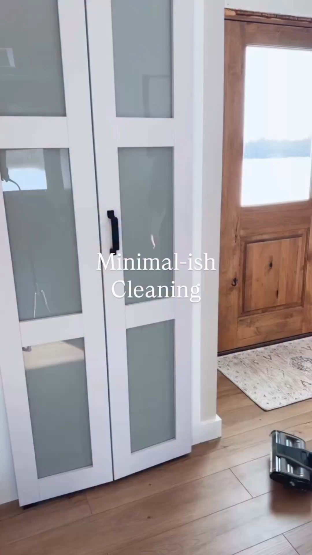 Minimal-ish living doesn’t eliminate cleaning — it just makes it a lot easier to stay on top of.

#minimalish #minimalisthome #minimalist #organizedhome #cleaningroutine

#LTKHome #LTKdayinmylife #LTKmomlife