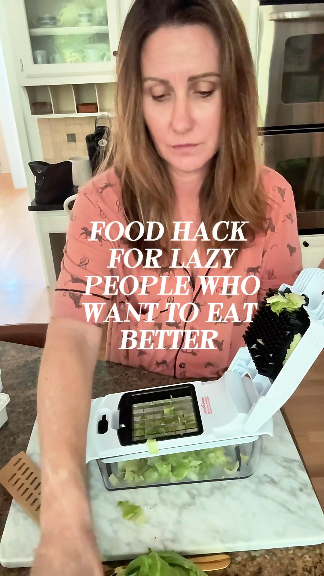 here’s the easiest way i’ve been getting more veggies in 🙌
i throw all my produce into this chopper, dice everything at once, add my dressing or garlic mayo, and eat it straight from the container… no extra bowls, no mess
everything comes out perfectly chopped. 
it’s one of those simple things that actually helps me stay consistent with eating healthy- 
linked for you 🤍
#LTKFoodPrep #LTKHealthyLiving #LTKKitchen #LTKHome #LTKFinds #LTKDailyFinds #LTKSimple #LTKLifestyle #Salad #KitchenGadget #FoodHack 

#LTKmomlife