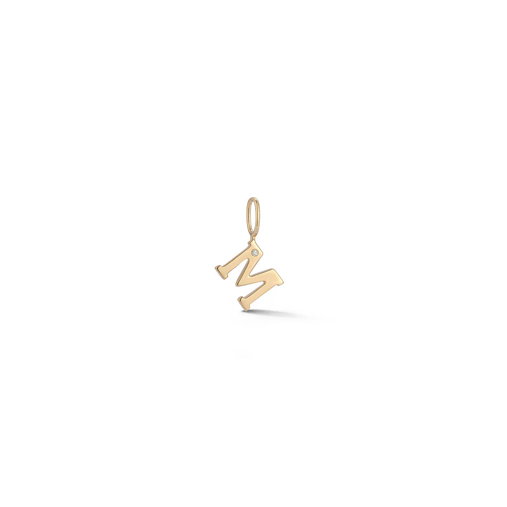 DRD Gold Initial Charm | Dana Rebecca Designs