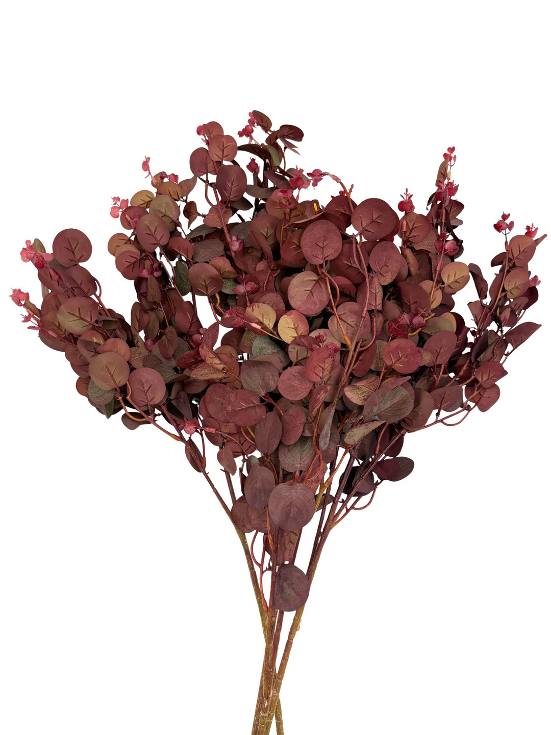 Artificial Purple Autumn Eucalyptus Stems | Journey Decor