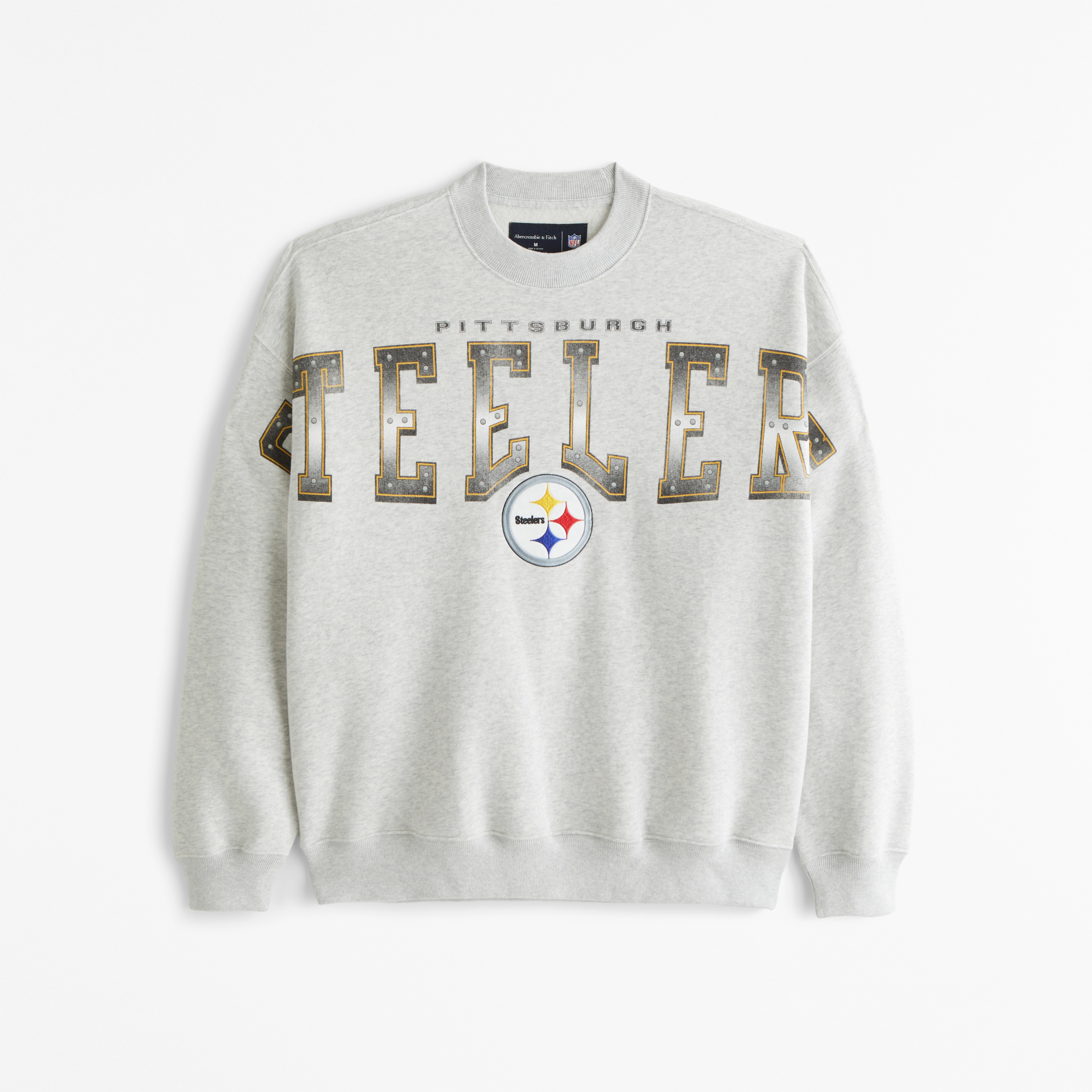 Pittsburgh Steelers Graphic Crew Sweatshirt | Abercrombie & Fitch (US)