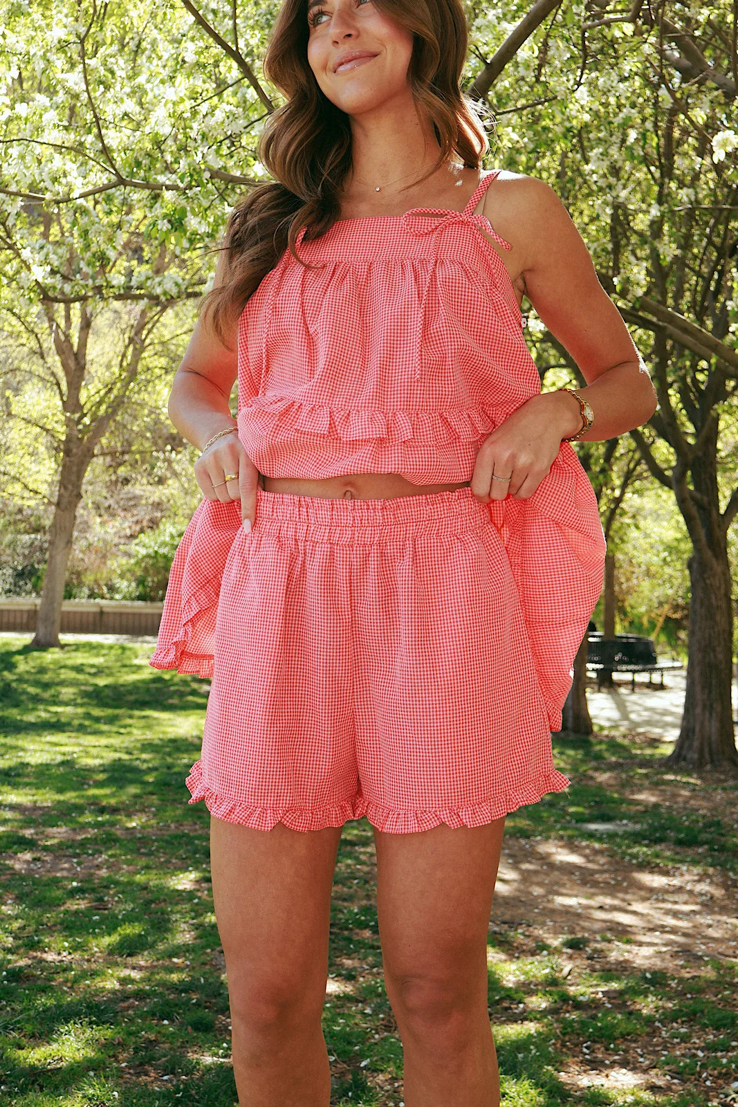 Strawberry Shortcake Gingham Shorts | Henly