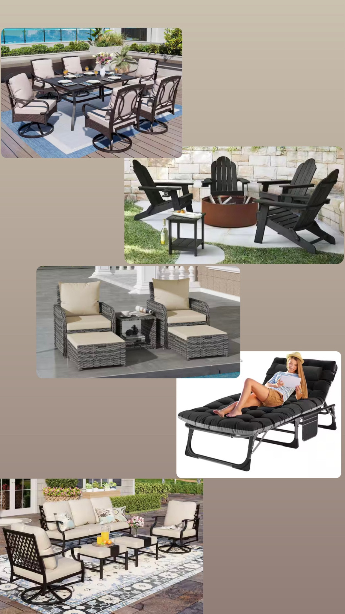 Home Depot is having a great sale for outdoor living! Get cozy on these beautiful outdoor patio sets! 

#LTKHome #LTKFallSale #LTKSeasonal
