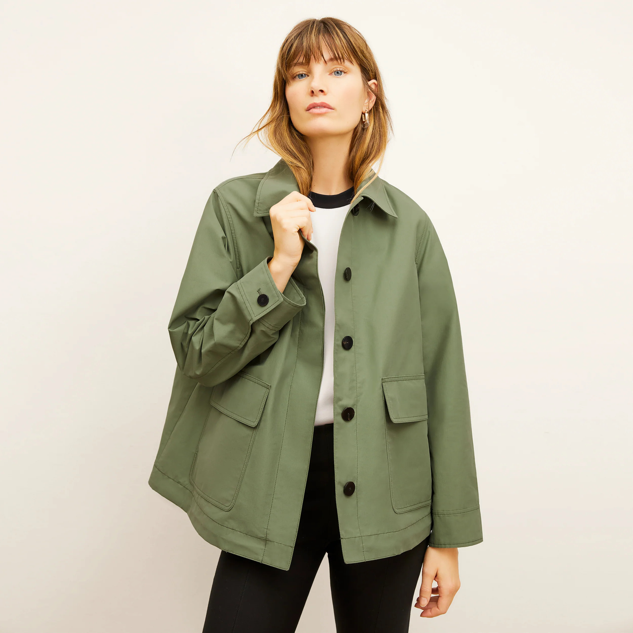 The Ness Jacket - Crisp Cotton | MM LaFleur