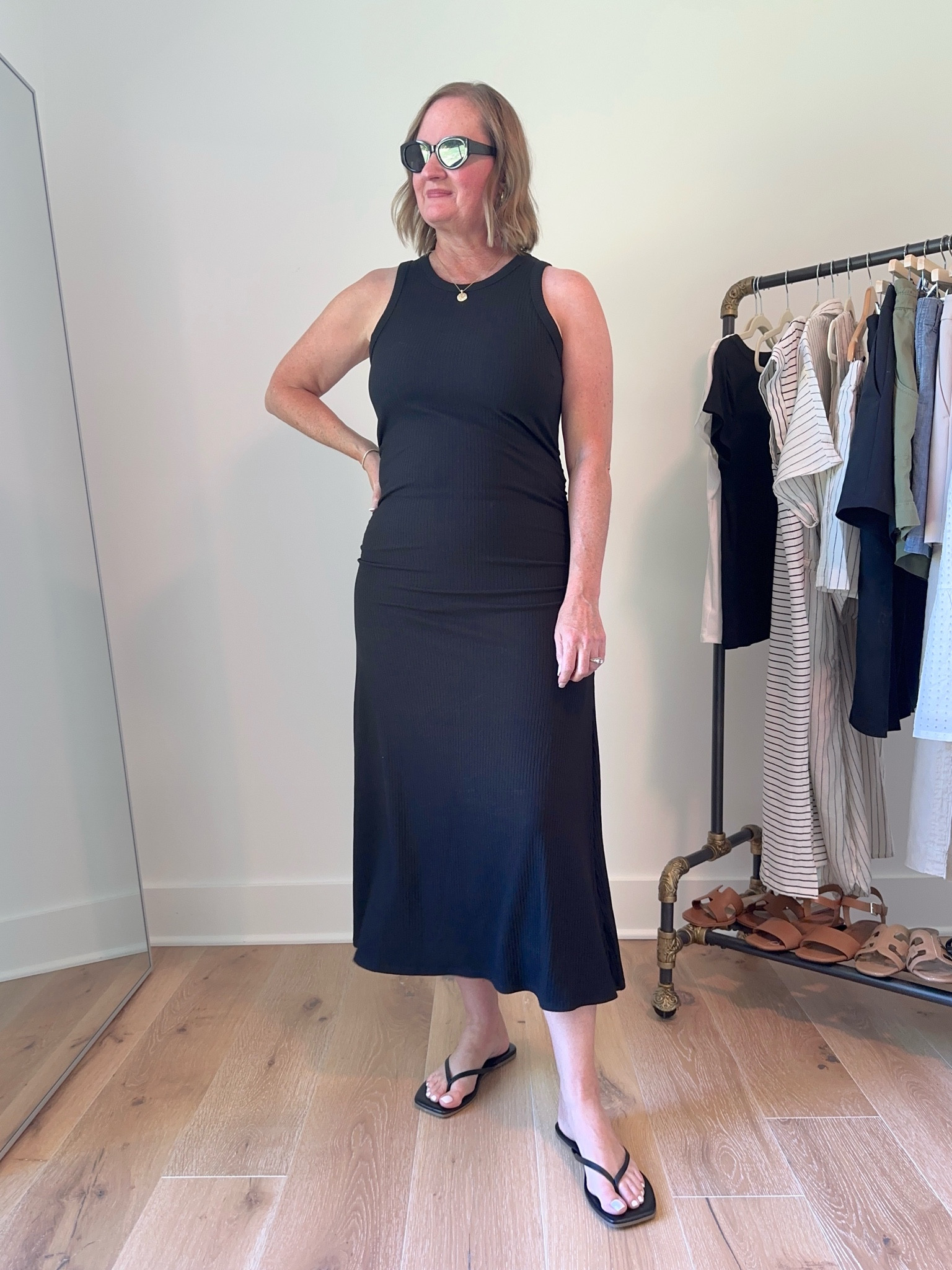 Styling Target’s Summer New Arrivals 😎 Capsule wardrobe staples at budget prices ✔️ 

Tank ribbed dress
Tkees thong sandals