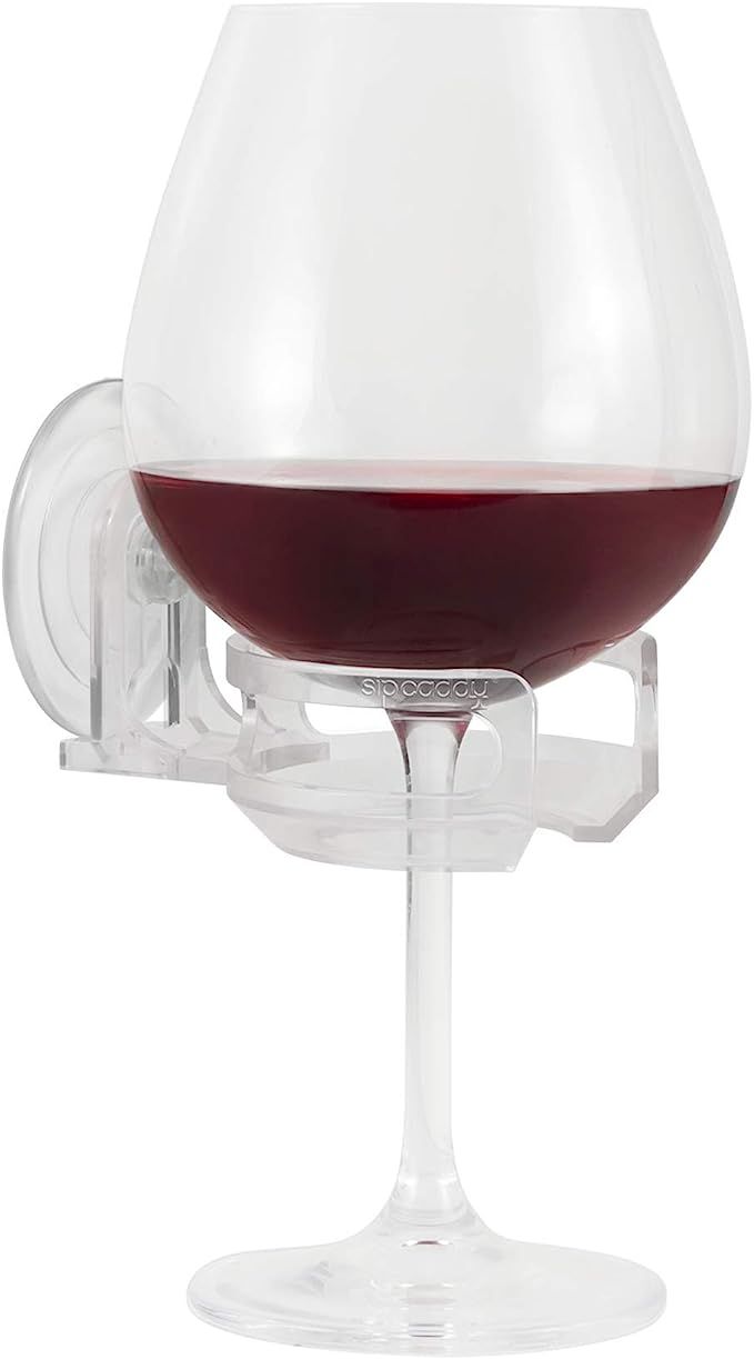 The Original SipCaddy Shower Beer & Bath Wine Holder | Portable Cupholder | Shower Caddy | Drink ... | Amazon (US)